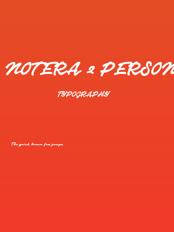 Notera 2 PERSONAL USE ONLY Black Poster