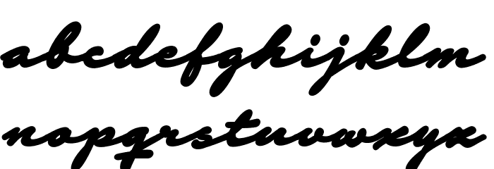 Notera 2 PERSONAL USE ONLY Black Font LOWERCASE