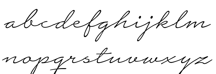 Notera 2 PERSONAL USE ONLY Thin Font LOWERCASE