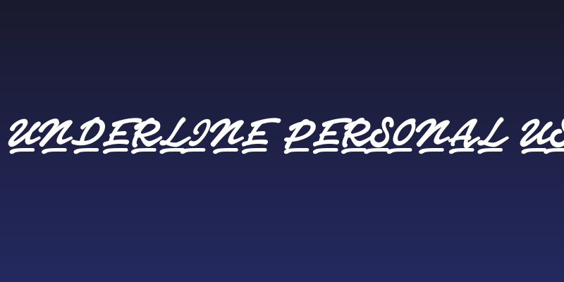 Notera 2 Underline PERSONAL USE Black Social Header