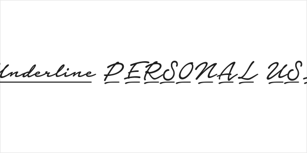 Notera 2 Underline PERSONAL USE Medium Logo