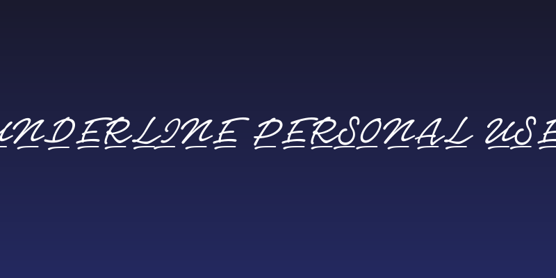 Notera 2 Underline PERSONAL USE Medium Social Header