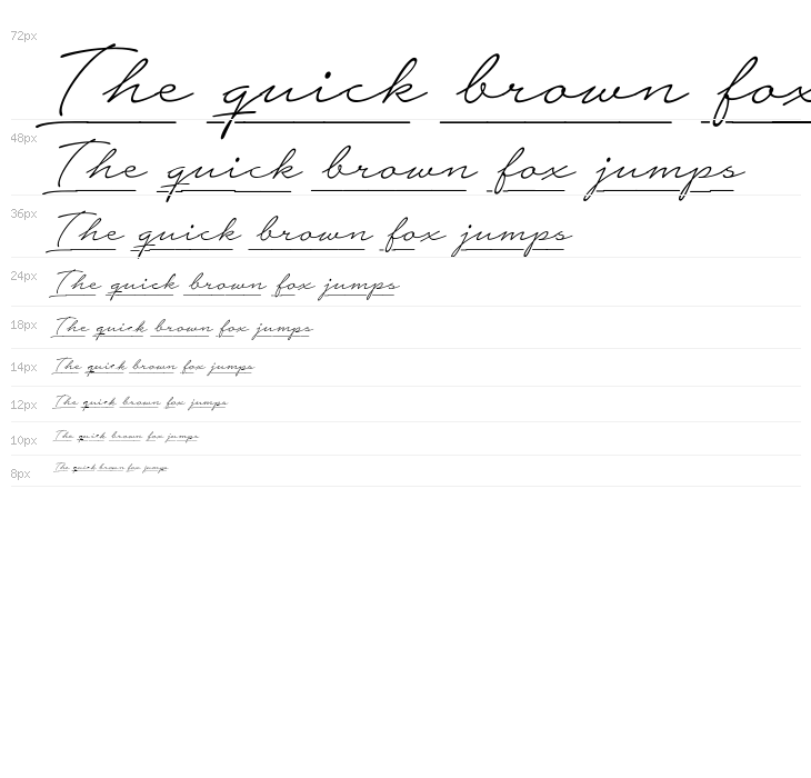 Notera 2 Underline PERSONAL USE Thin Waterfall