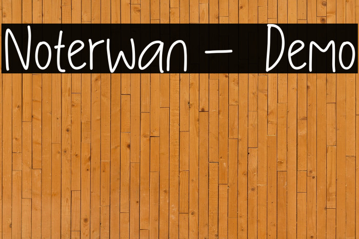 Noterwan -  Demo Example 2