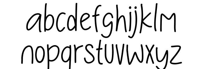 Noterwan - Demo 字体 小写