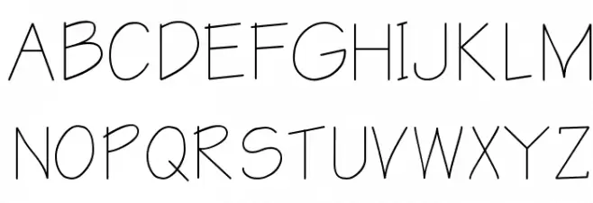 Notetaker Шрифта ВЕРХНИЙ