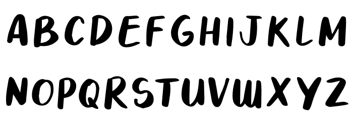 Nothing For You 4 Font LOWERCASE