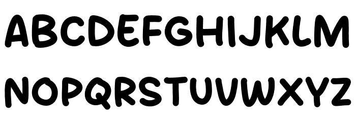 Nothing Type Font LOWERCASE