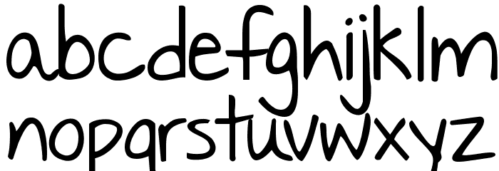 Nothing You Could Say Font LOWERCASE