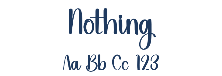 Nothing Font Preview