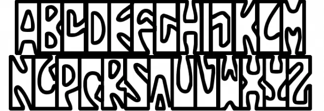 NothingInbetween Schriftart Groß