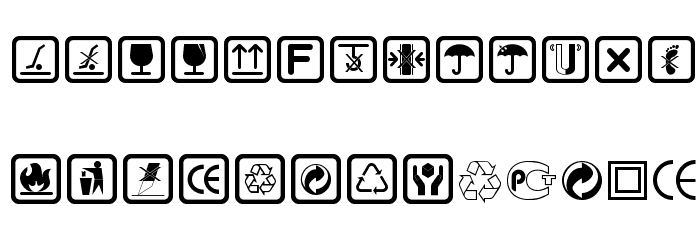 Notice Font LOWERCASE