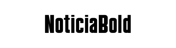 Noticia Bold  baixar fontes gratis