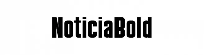 Noticia Bold  Frei Schriftart Herunterladen