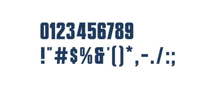 Noticia Bold Other Characters