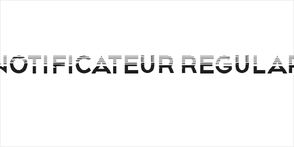 Notificateur Regular Logo