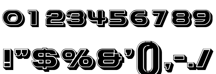 Notinch Regular Font OTHER CHARS