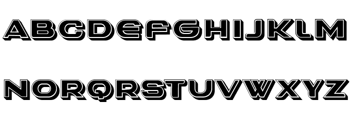 Notinch Regular Font LOWERCASE