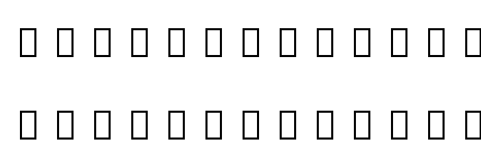 Noto Emoji Font LOWERCASE
