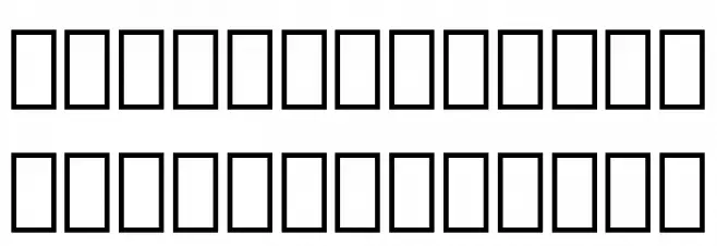 Noto Kufi Arabic Bold Font UPPERCASE