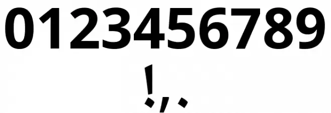 Noto Naskh Arabic Bold Font OTHER CHARS