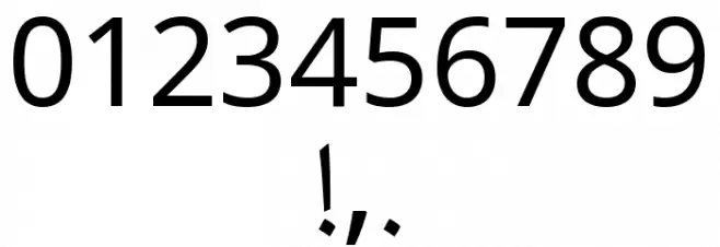 Noto Naskh Arabic Font OTHER CHARS