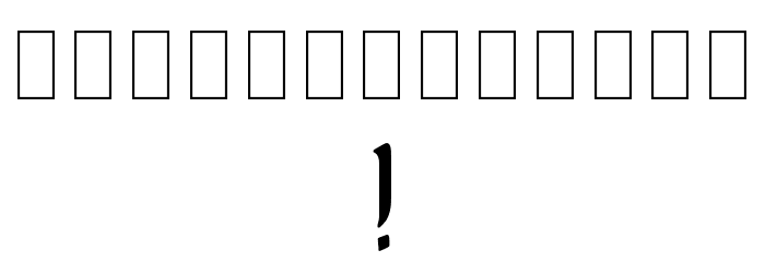 Noto Sans Adlam Unjoined Regular Font OTHER CHARS