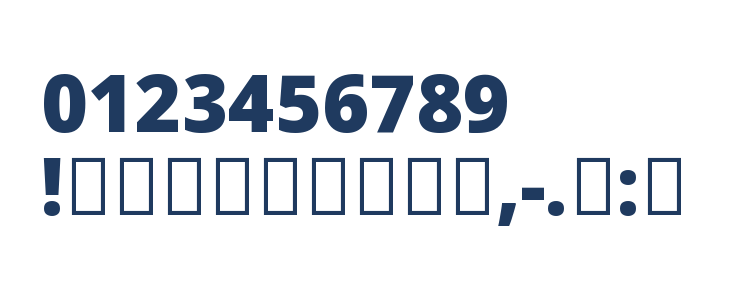 Noto Sans Arabic Black Other Characters