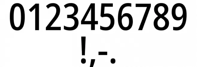 Noto Sans Arabic Condensed Medium Font OTHER CHARS