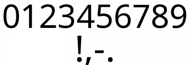 Noto Sans Arabic Regular Font OTHER CHARS