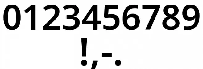 Noto Sans Arabic SemiBold Font OTHER CHARS