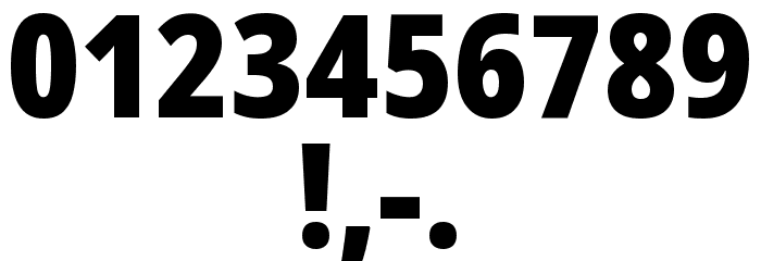 Noto Sans Arabic UI Condensed Black Font OTHER CHARS