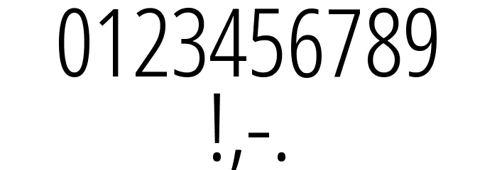 Noto Sans Arabic UI ExtraCondensed Light Font OTHER CHARS