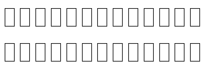 Noto Sans Arabic UI ExtraCondensed Thin Font LOWERCASE