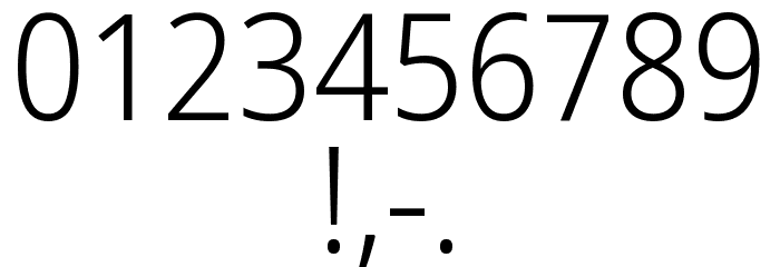 Noto Sans Arabic UI SemiCondensed Light Font OTHER CHARS
