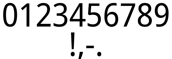Noto Sans Arabic UI SemiCondensed Font OTHER CHARS