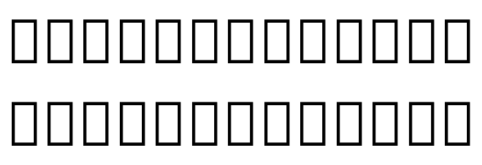 Noto Sans Armenian Condensed ExtraBold Font LOWERCASE