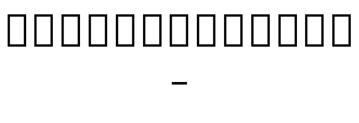 Noto Sans Armenian Condensed ExtraLight Font OTHER CHARS