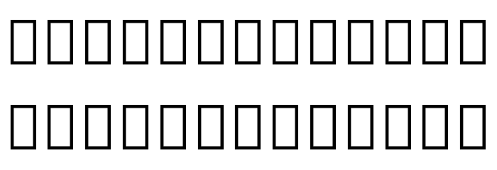 Noto Sans Armenian Condensed ExtraLight Font LOWERCASE