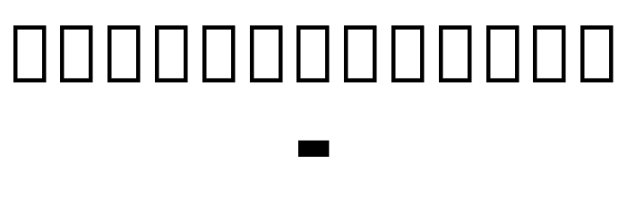 Noto Sans Armenian ExtraCondensed ExtraBold Font OTHER CHARS