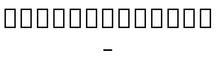 Noto Sans Armenian ExtraCondensed ExtraLight Font OTHER CHARS