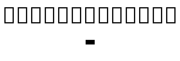 Noto Sans Armenian SemiCondensed ExtraBold Font OTHER CHARS
