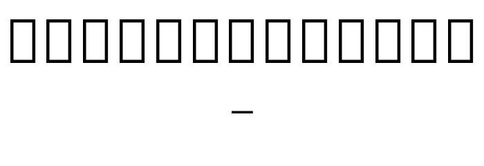 Noto Sans Armenian SemiCondensed Thin Font OTHER CHARS