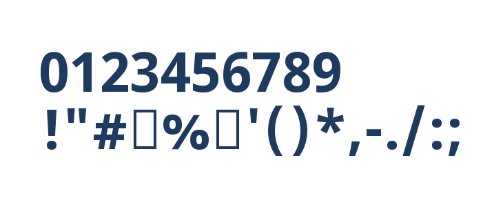 Noto Sans Bengali UI Bold Other Characters