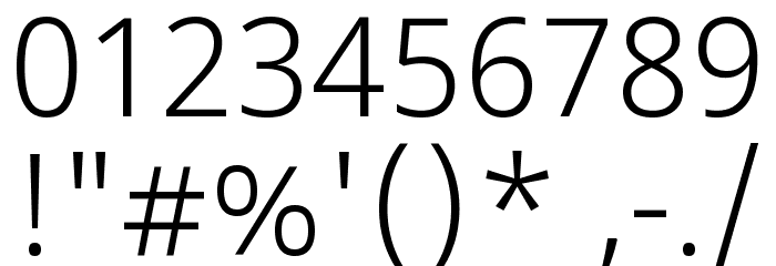 Noto Sans Bengali UI Light Font OTHER CHARS