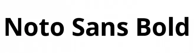 Noto Sans Bold  Fuentes Gratis Descargar