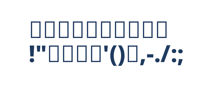 Noto Sans Cham ExtraBold Other Characters