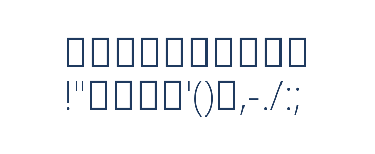 Noto Sans Cham ExtraLight Other Characters