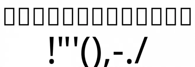 Noto Sans Cham Regular Font OTHER CHARS