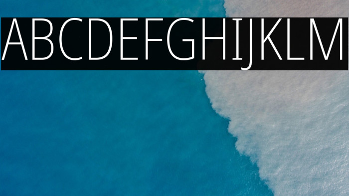 Noto Sans Condensed ExtraLight Example 1